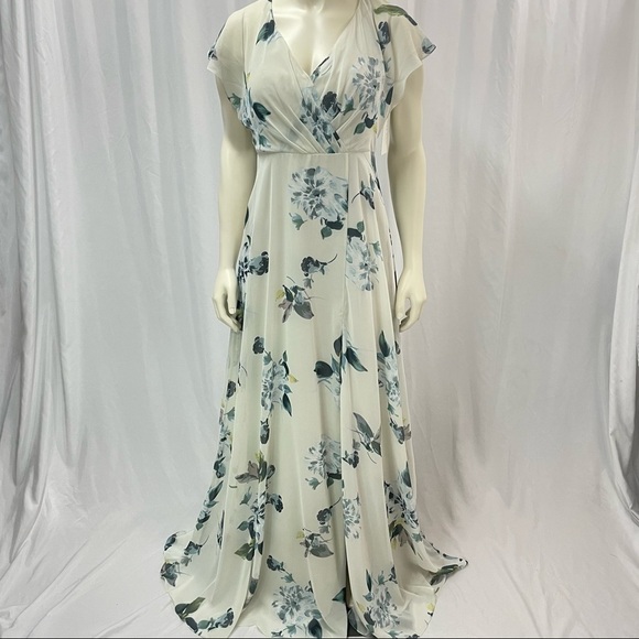 Nwt Jenny Yoo Collection Formal Maxi Dress, Size 2​ - Picture 1 of 10